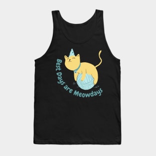 Best Days are the Meowdays Tank Top